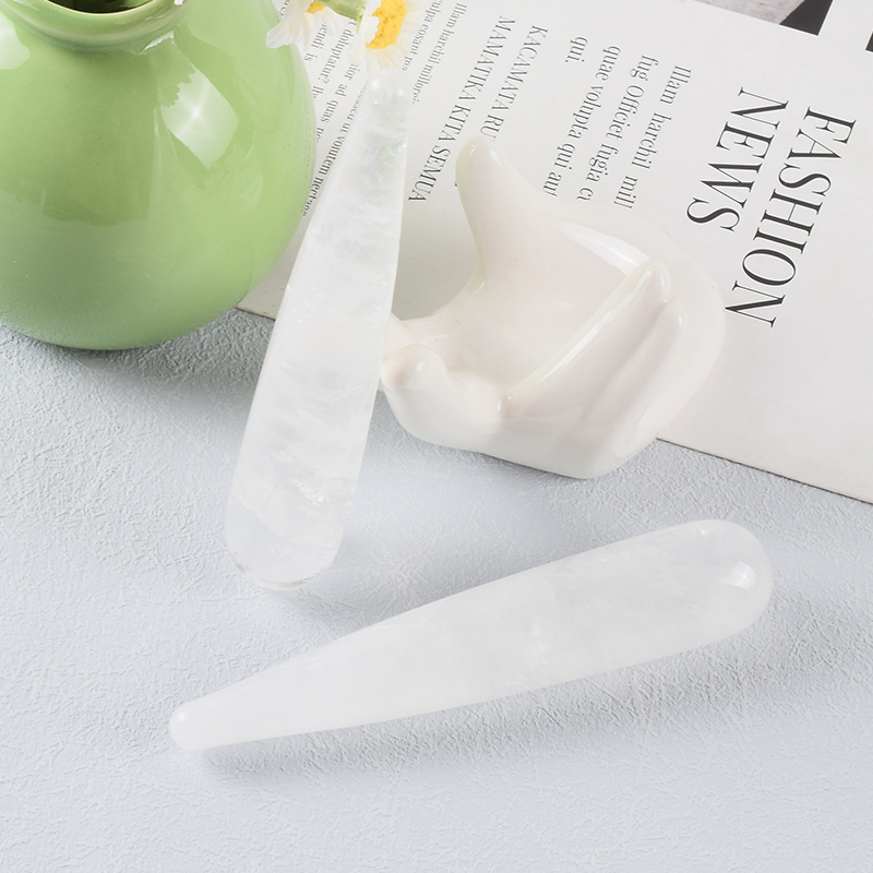 Natural Jade Stone Face and Ey - Jade Gua Sha Tool avaliação e preço