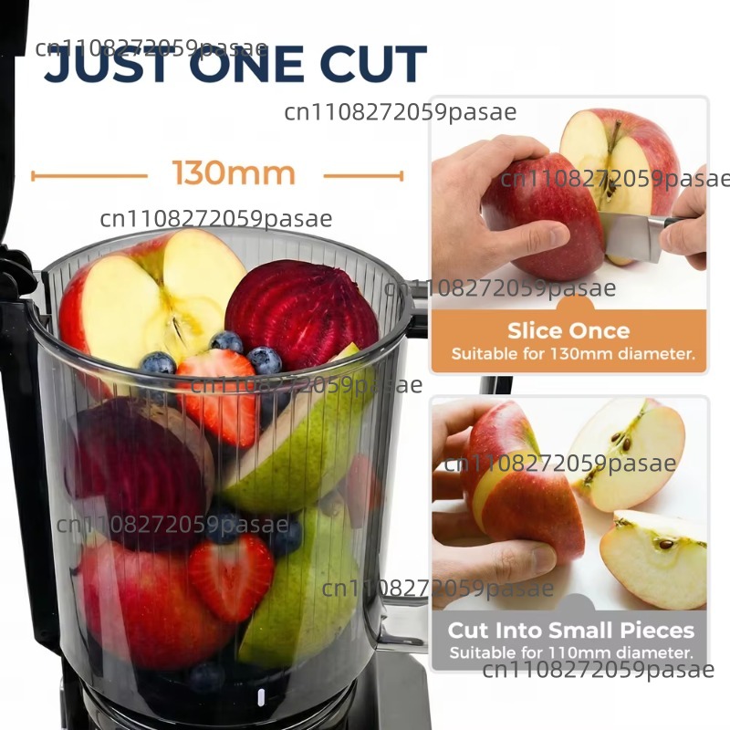 Espremedor de frutas de boca l - Cold Press Juicer avaliação e preço