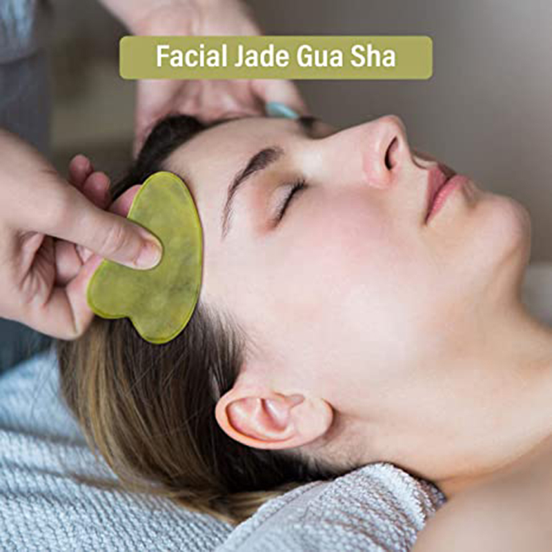 Rolo de jade natural gua sha c - Jade Gua Sha Tool avaliação e preço