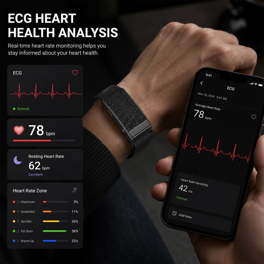 Novo Smartwatch de Saúde Sem T - Health Wellness Activities avaliação e preço